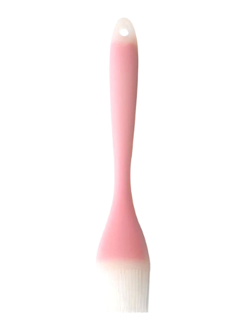 Stager Silicon Brush for Oil, Barbecue and Pastry Pink 26.3 x 4.2centimeter