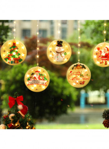 USB Fairy String Lights With 8 Light Modes Multicolour 18.50x8.00x15.00cm