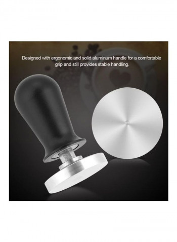 Espresso Tamper Black/Silver