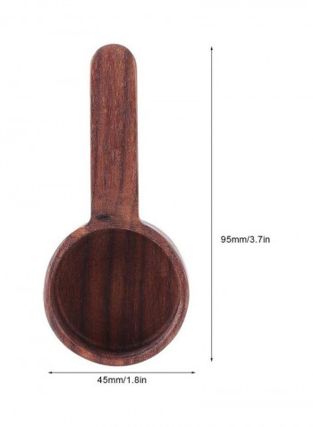 Wooden Measuring Spoon Brown