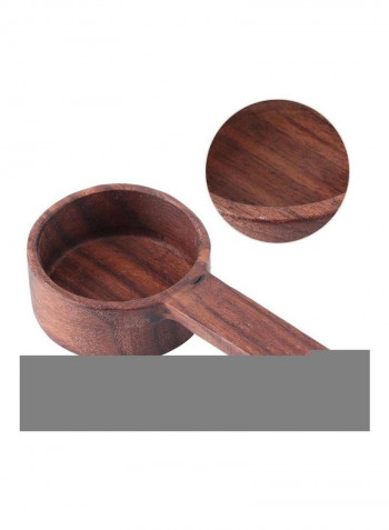 Wooden Measuring Spoon Brown