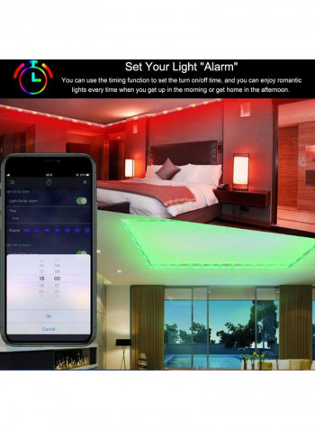 Music Sync Bluetooth LED Strip Lights Multicolour