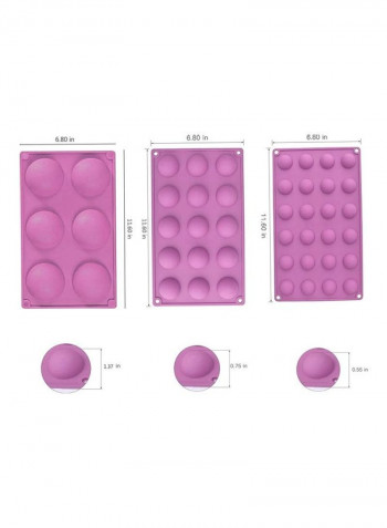 Rectangular Hot Chocolate Bomb Mold multicolour one sizecm