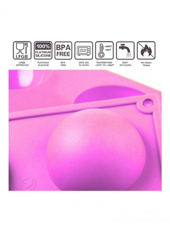 Rectangular Hot Chocolate Bomb Mold multicolour one sizecm