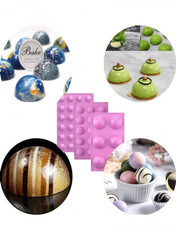 Rectangular Hot Chocolate Bomb Mold multicolour one sizecm