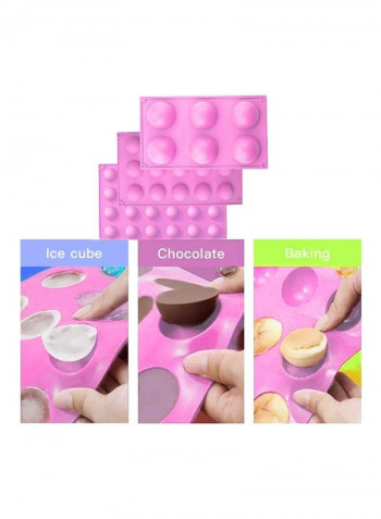 Rectangular Hot Chocolate Bomb Mold multicolour one sizecm