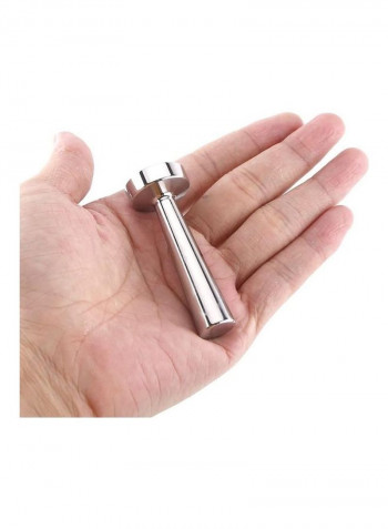 Stainless Steel Solid Espresso Coffee Tamper Tool Silver