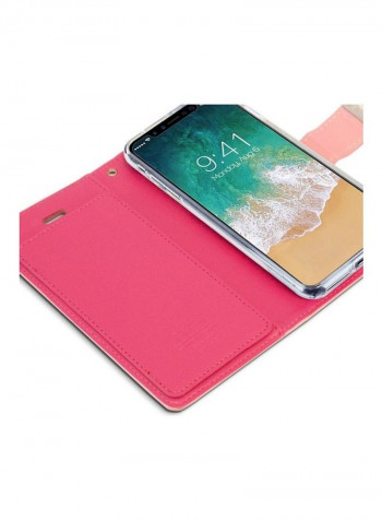 iPhone 12 Pro Max  Leather Protection Flip Cover Wallet Case 6.7inch Pink
