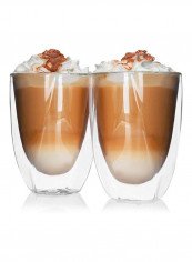 Set of 2 Double Wall  Coffee Mugs multicolour 300millimeter