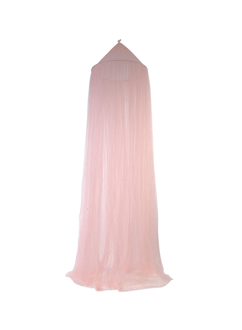 Solid Canopy Polyester Pink 1250x250x65centimeter