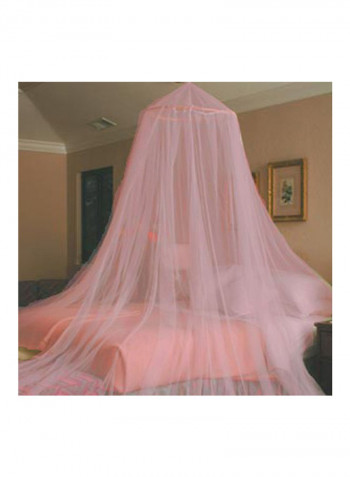 Solid Canopy Polyester Pink 1250x250x65centimeter