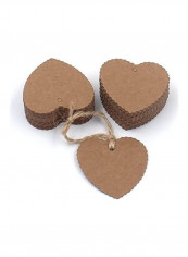 150-Piece Kraft Paper Gift Tags With Ribbon