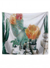 Fresh Style Floral Printed Decorative Tapestry Multicolour 150 x 200centimeter