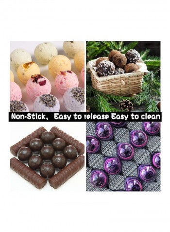 Silicone Mold/ Bite Sized Chocolate Bombs Mold/ Round Dome Half Sphere Mold multicolour one sizecm