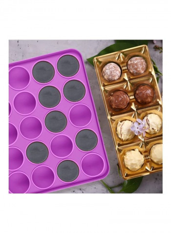 Silicone Mold/ Bite Sized Chocolate Bombs Mold/ Round Dome Half Sphere Mold multicolour one sizecm
