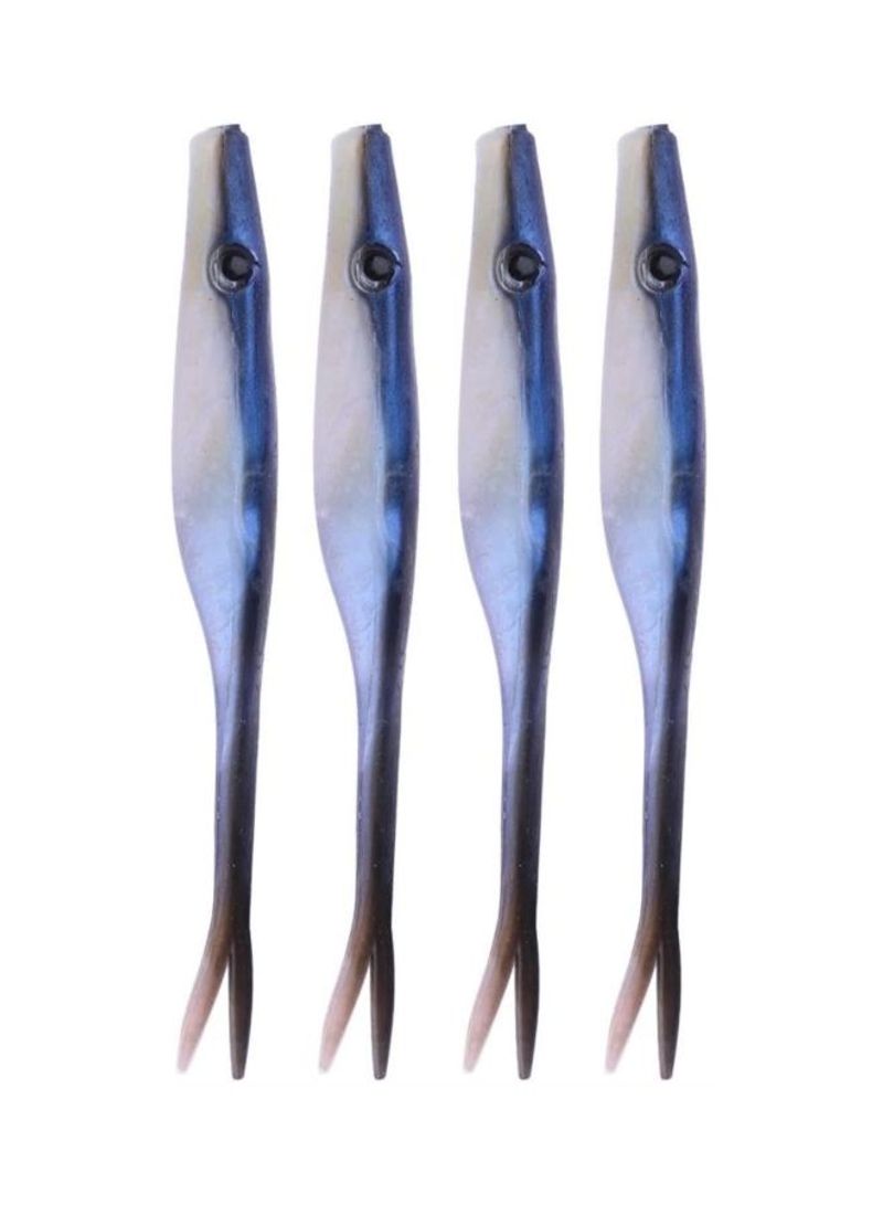 4-Piece Artificial Fishing Lures 120millimeter