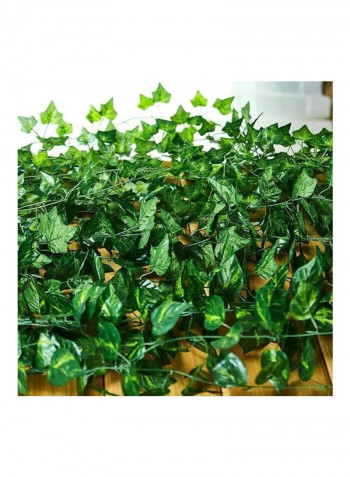 12-Piece Artificial Hanging Ivy Leaves multicolour 230cm