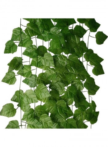 12-Piece Artificial Hanging Ivy Leaves multicolour 230cm