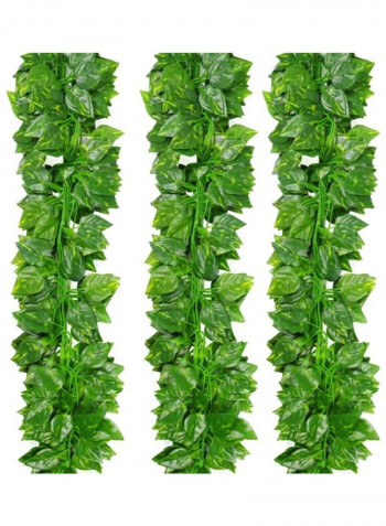 12-Piece Artificial Hanging Ivy Leaves multicolour 230cm