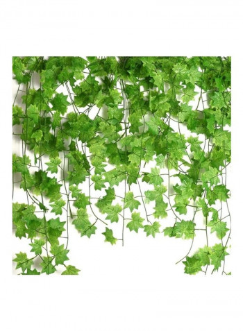 12-Piece Artificial Hanging Ivy Leaves multicolour 230cm