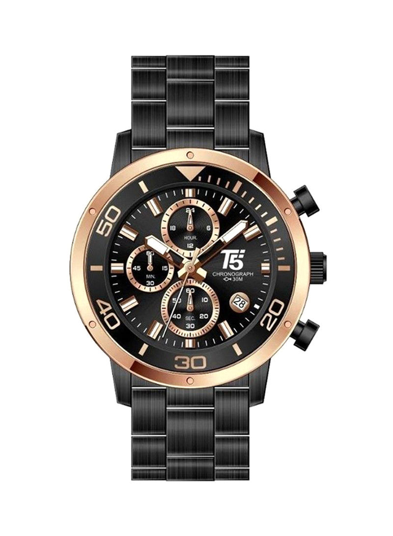 Men's Stainless Steel Chronograph Wrist Watch H3522G-C
