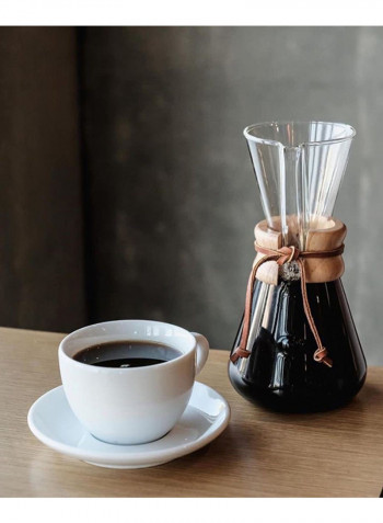 Pour Over Coffee Maker Clear