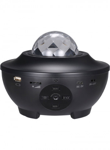 Star Projection Lamp Black 17x13.2x17cm