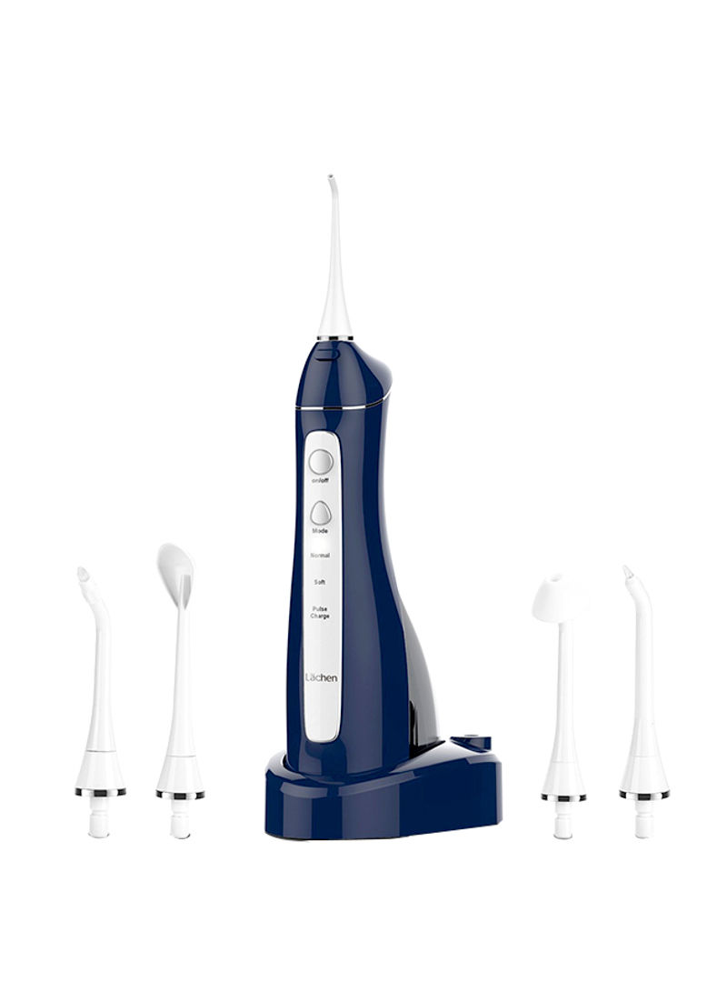 Water Flosser Cordless Rechargeable Dental Oral Irrigator Blue