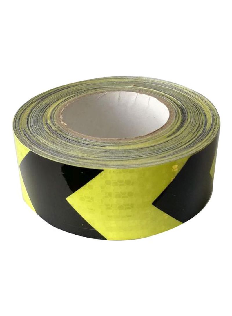 Reflective Tape Yellow/Black 23x5centimeter