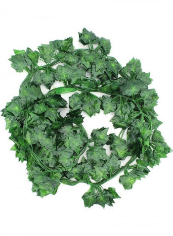 12-Piece Artificial Hanging Ivy Leaves multicolour 230cm