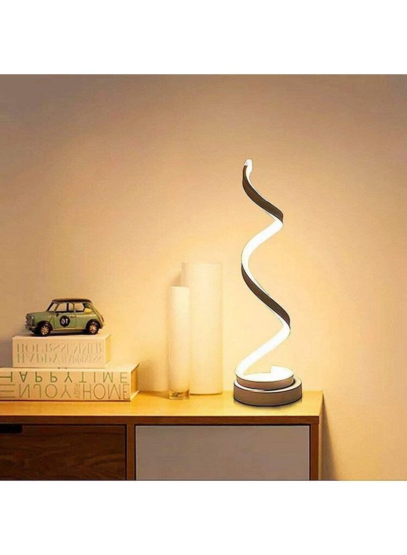 Spiral LED Table Lamp White-12w-warm White one sizecentimeter