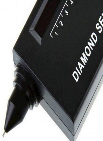 Diamond Tester With LED Indicator Black