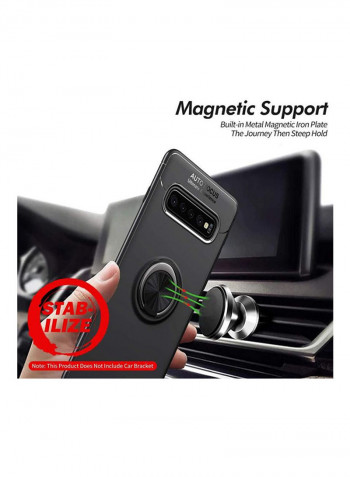 Protective Fit magnetic Car Mount Cover for For Samsung Galaxy S10 Navy