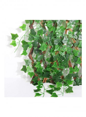 12-Piece Artificial Hanging Ivy Leaves multicolour 230cm