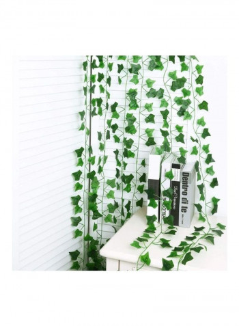 12-Piece Artificial Hanging Ivy Leaves multicolour 230cm