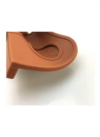 Coffee Tampering Corner Mat Brown