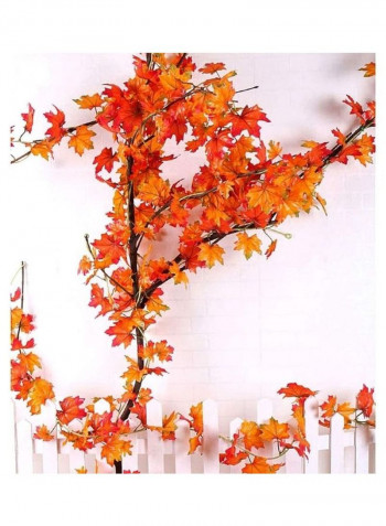 12-Piece Artificial Hanging Ivy Leaves multicolour 230cm