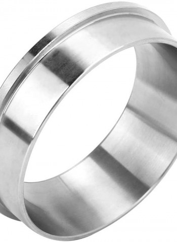 54mm Stainless Steel Coffee Espresso Dosing Ring Silver 5.4cm