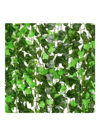 12-Piece Artificial Hanging Ivy Leaves multicolour 230cm