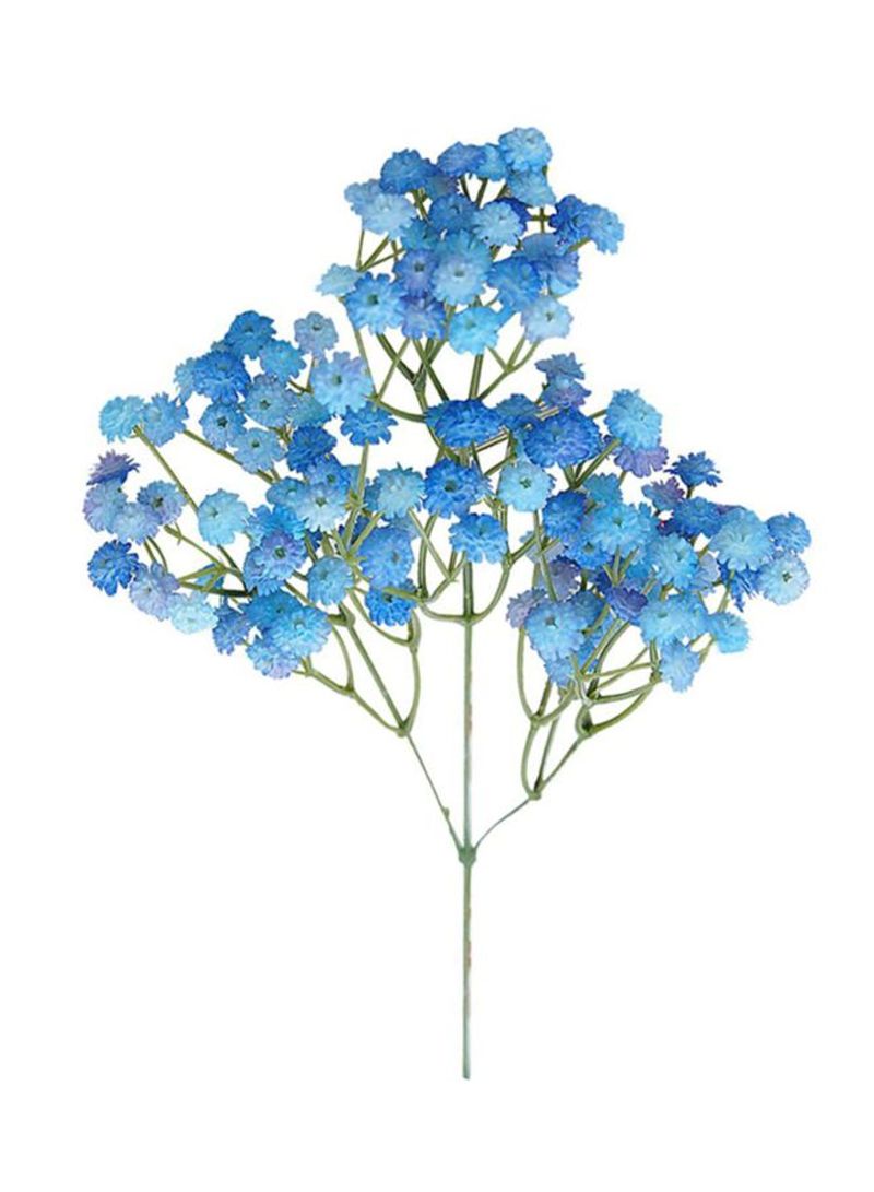 Artificial Gypsophila Flower Blue/Green