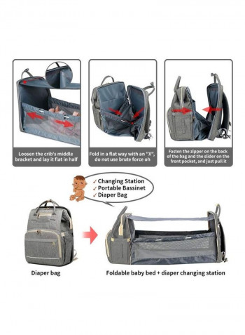 3-In-1 Travel Bassinet Foldable Bag