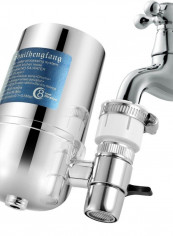 8-Stage Kitchen Tap Ceramic Faucet Water Filter Silver 12cm reviews 8-Stage Kitchen Tap Ceramic Faucet Water Filter Silver 12cm
