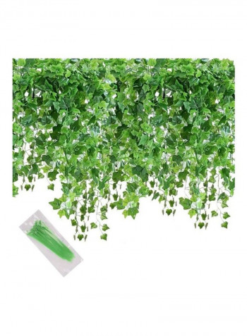 12-Piece Artificial Hanging Ivy Leaves multicolour 230cm