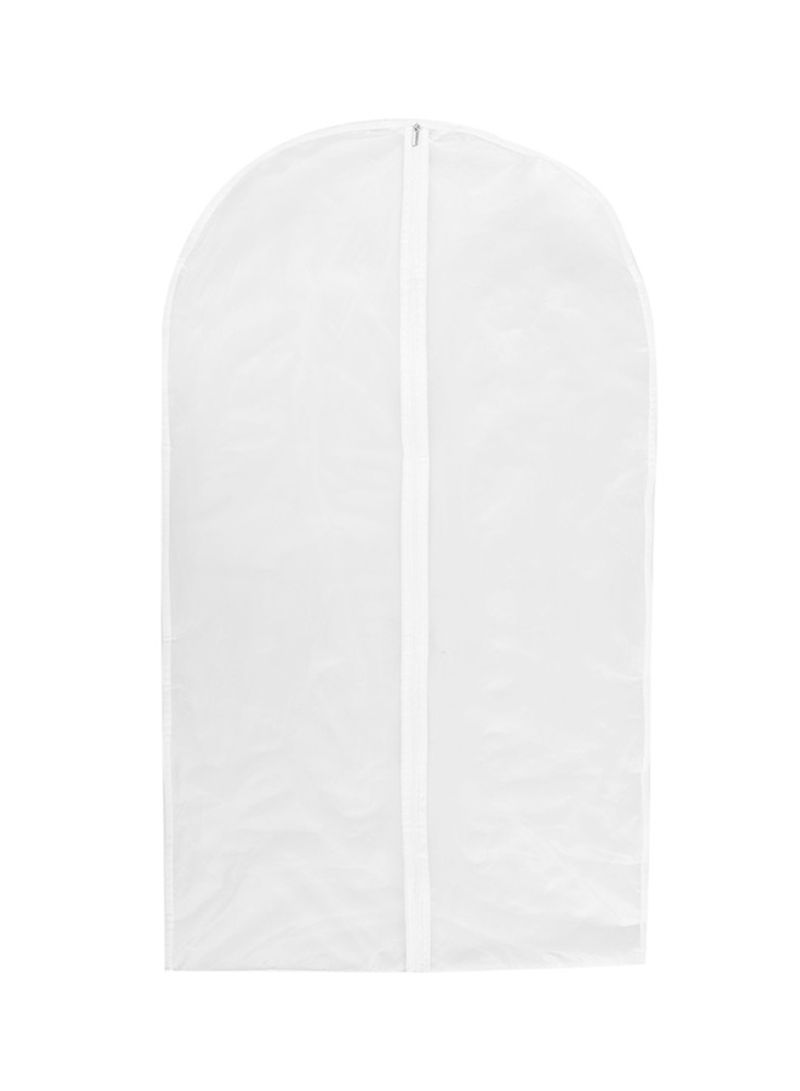 6-Piece Dustproof Clothes Bag White