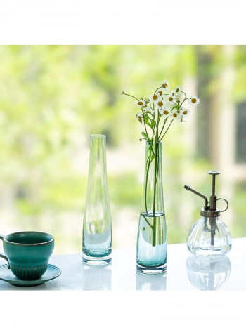 2-Piece Flower Vases Green one sizecm