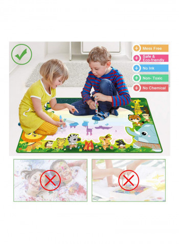 Water Painting Magic Mat With 23 Accessories- Large 40x 24 inch