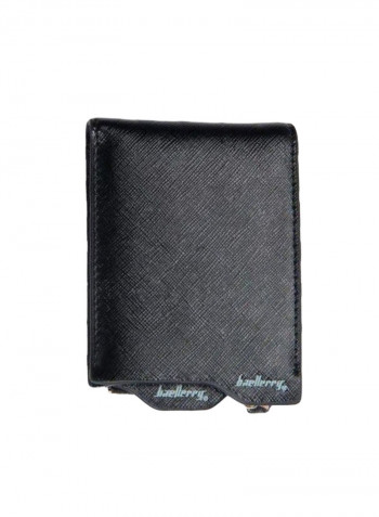 Leather Card Holder Black