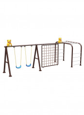 RW-13144 4 In 1 Game Swing Slide Climbing Balance 550 x 200 x 200cm