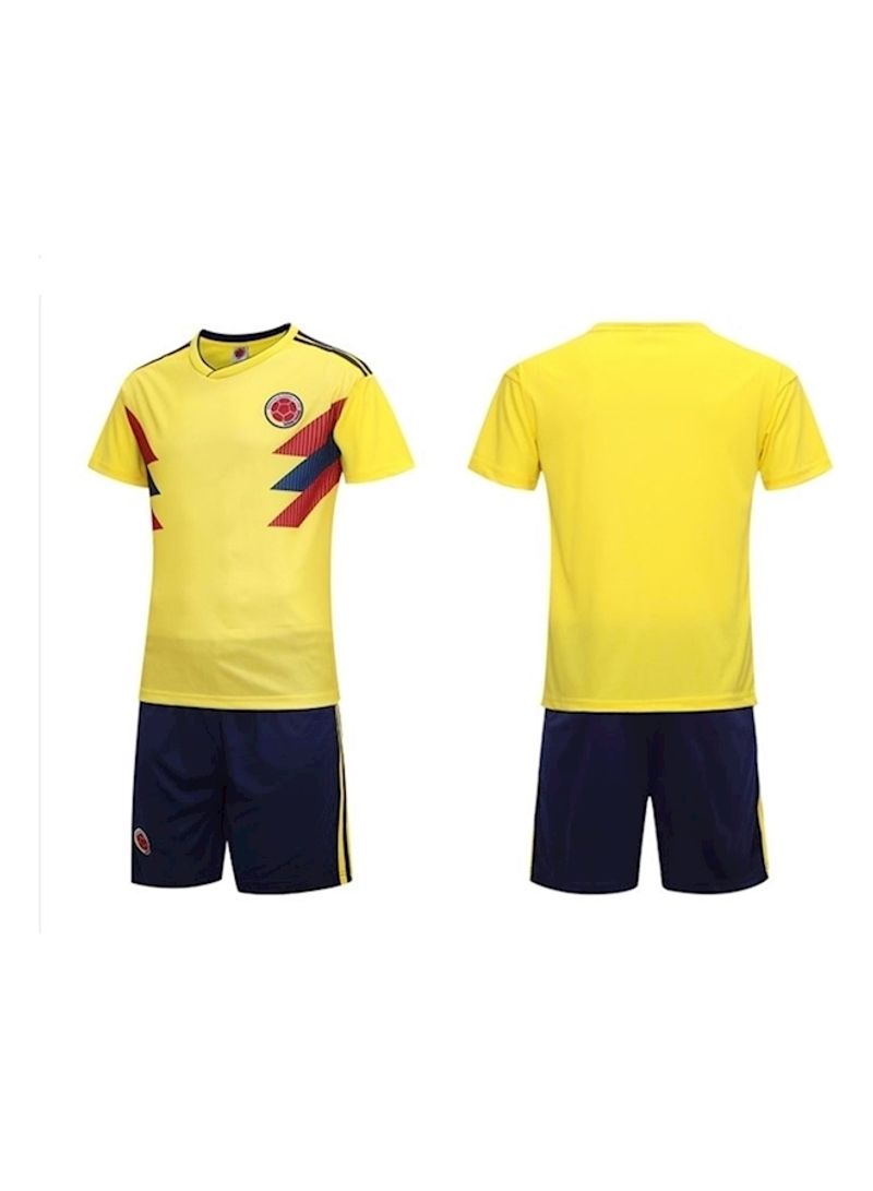 2018 FIFA World Cup Colombia Team Jersey T-Shirt M