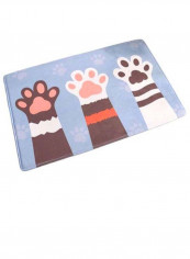 Cartoon Cat Claw Doormat Multicolour 40 x 60centimeter